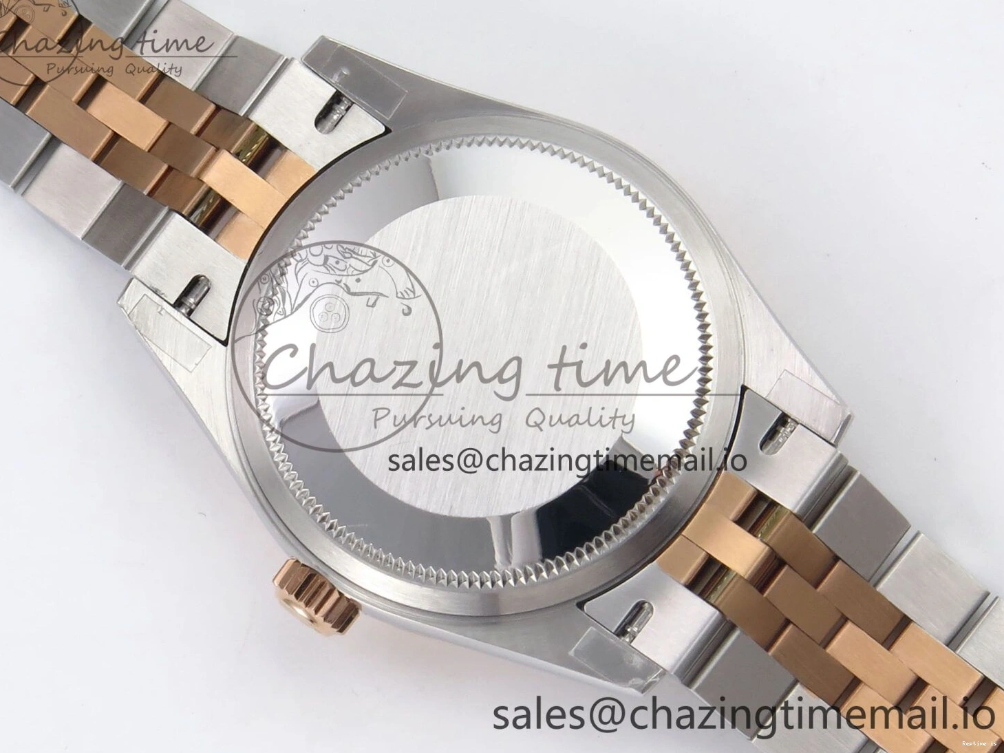 0110 Popular DateJust 31 278271 SS RG GMF 1:1 Best Edition 904L Steel Gray Roman Diamonds Dial on Jubilee Bracelet A 1165